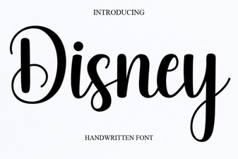 Creating Magical Designs with Disney Fonts
