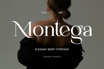 Montega Font: Modern Creative Design Projects